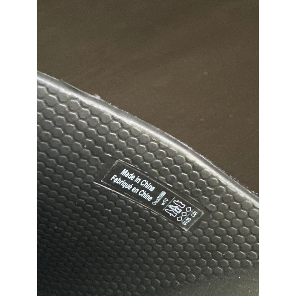 Crocs Dylan Platform Clog Slip On Black Mules Shoes Size 10 - Picture 10 of 16
